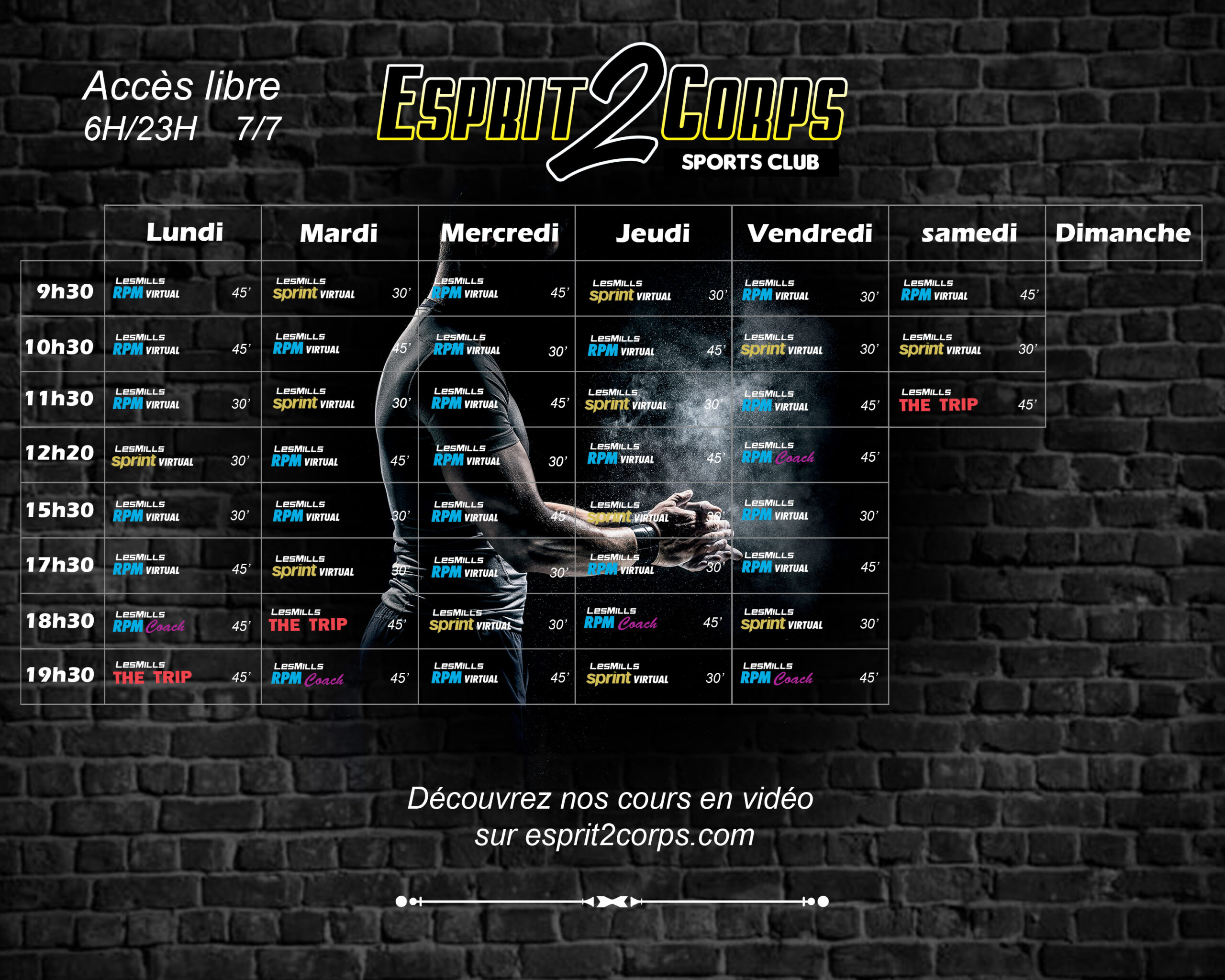 PLANNING RPM TRIP rentrée 2025 2026 Esprit2corps